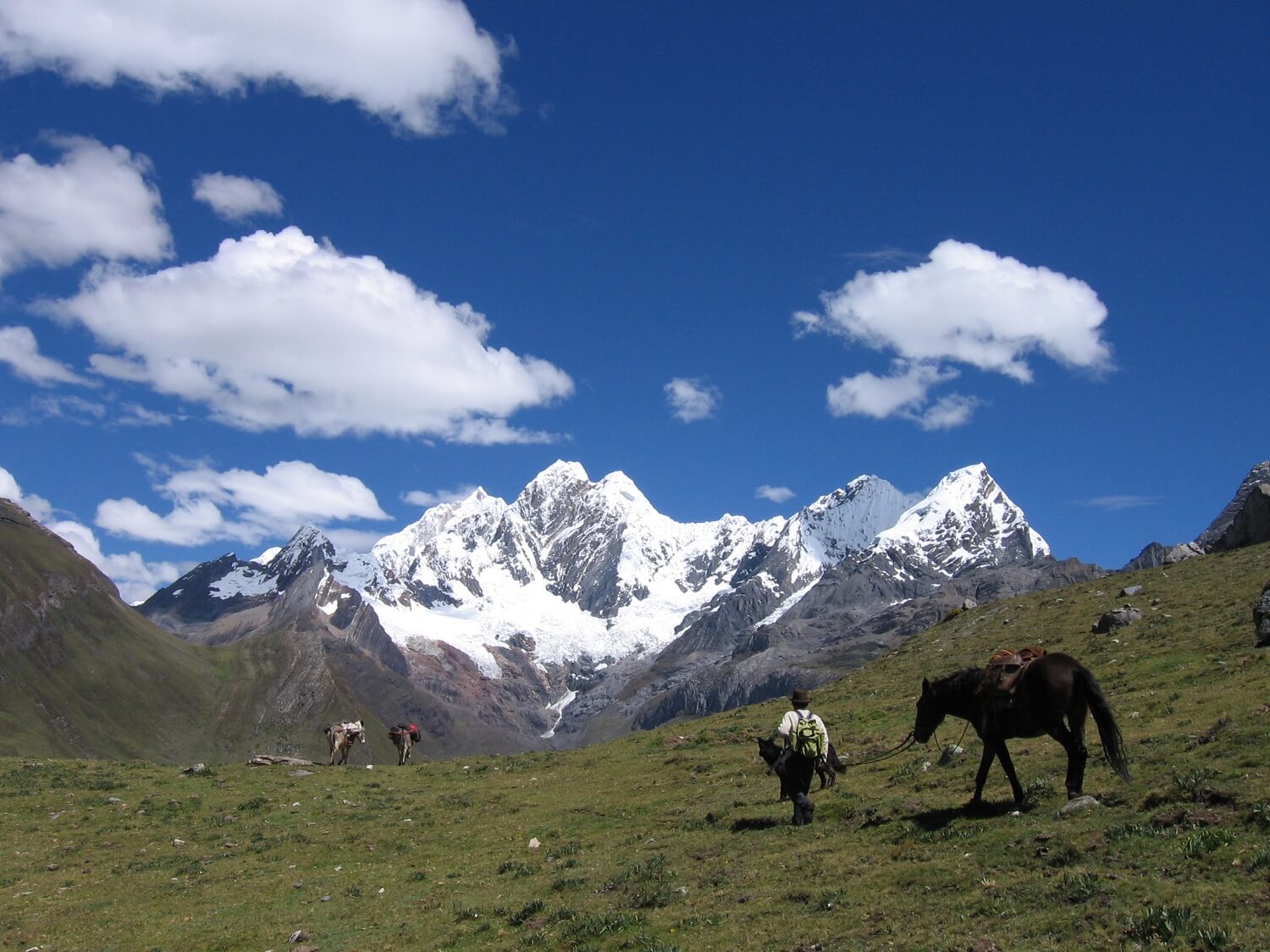 A horseman in the Cordillera Huayhuash - RESPONSible Travel Peru