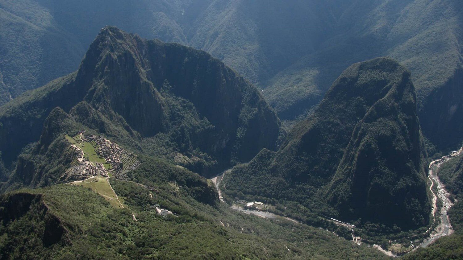 Machu Picchu as seen from the summit of Machu Picchu Mountain - Coffee Route - RESPONSible Travel Peru