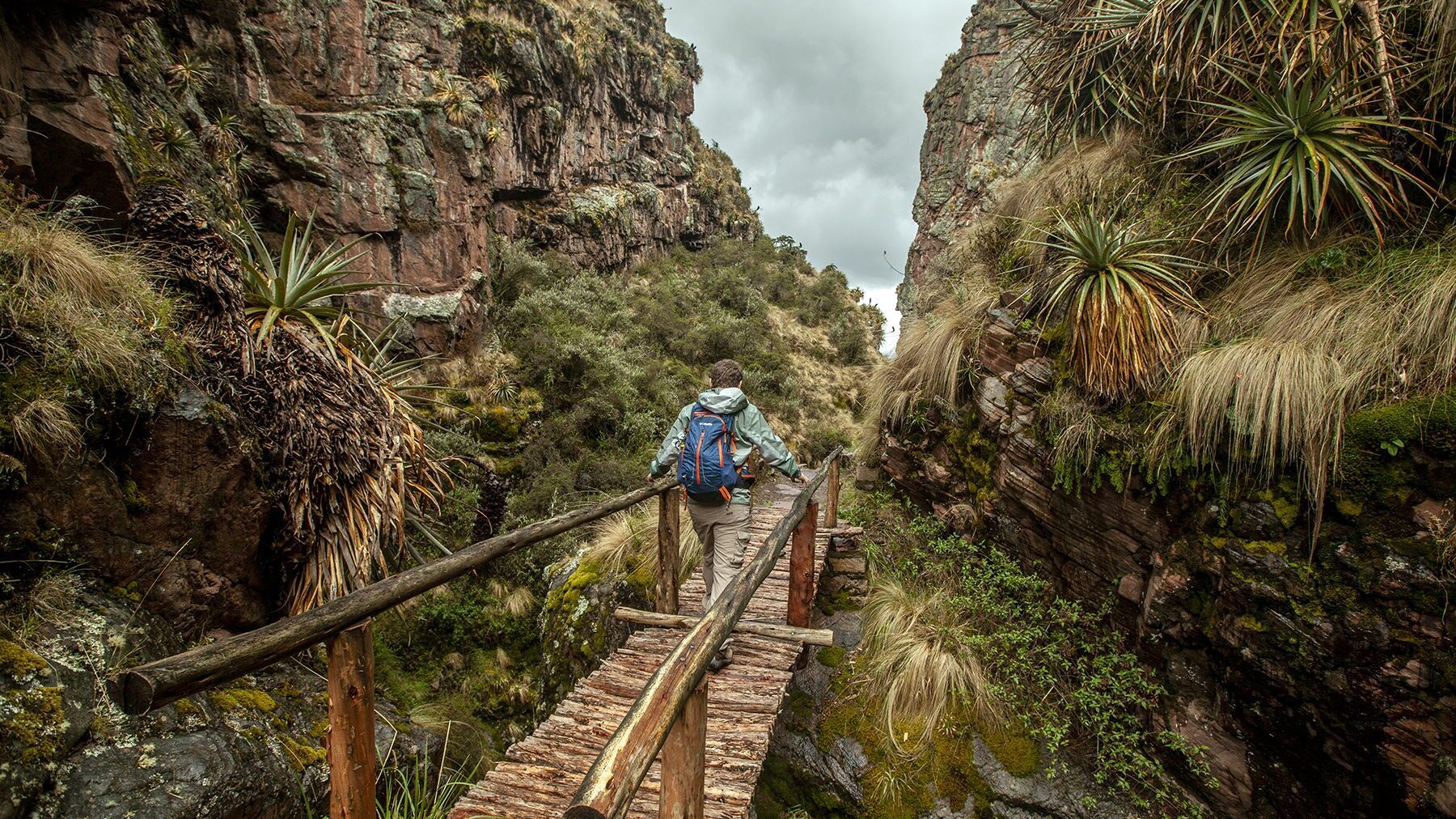 The descent of the canyon is of great natural beauty and the Inkas knew how to preserve it | Responsible Travel Peru