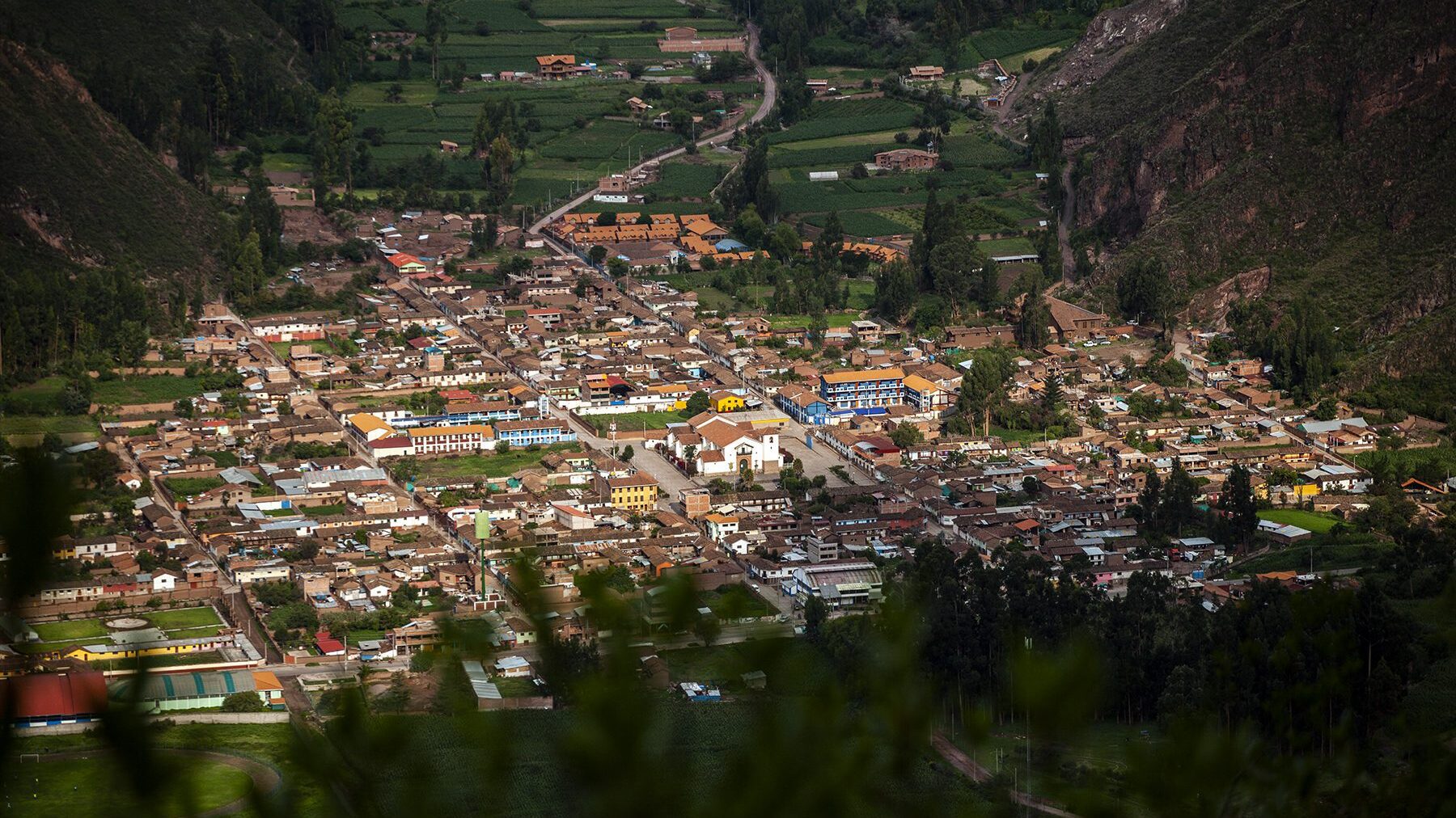 Panoramic view of the village of Lamay | Responsible Travel Peru