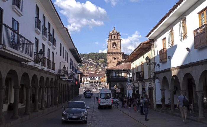 Afternoon scene in Cusco - RESPONSible Travel Peru