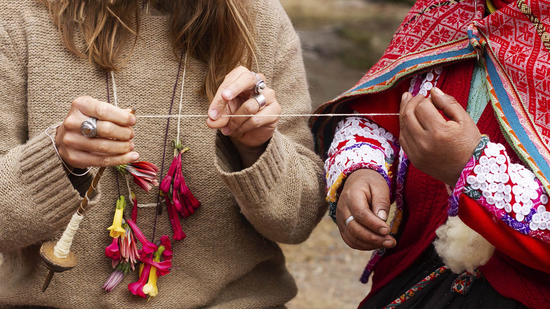 Like other indigenous communities in Peru, the villagers realized that their skills are an asset that needs to be displayed to keep them alive.
