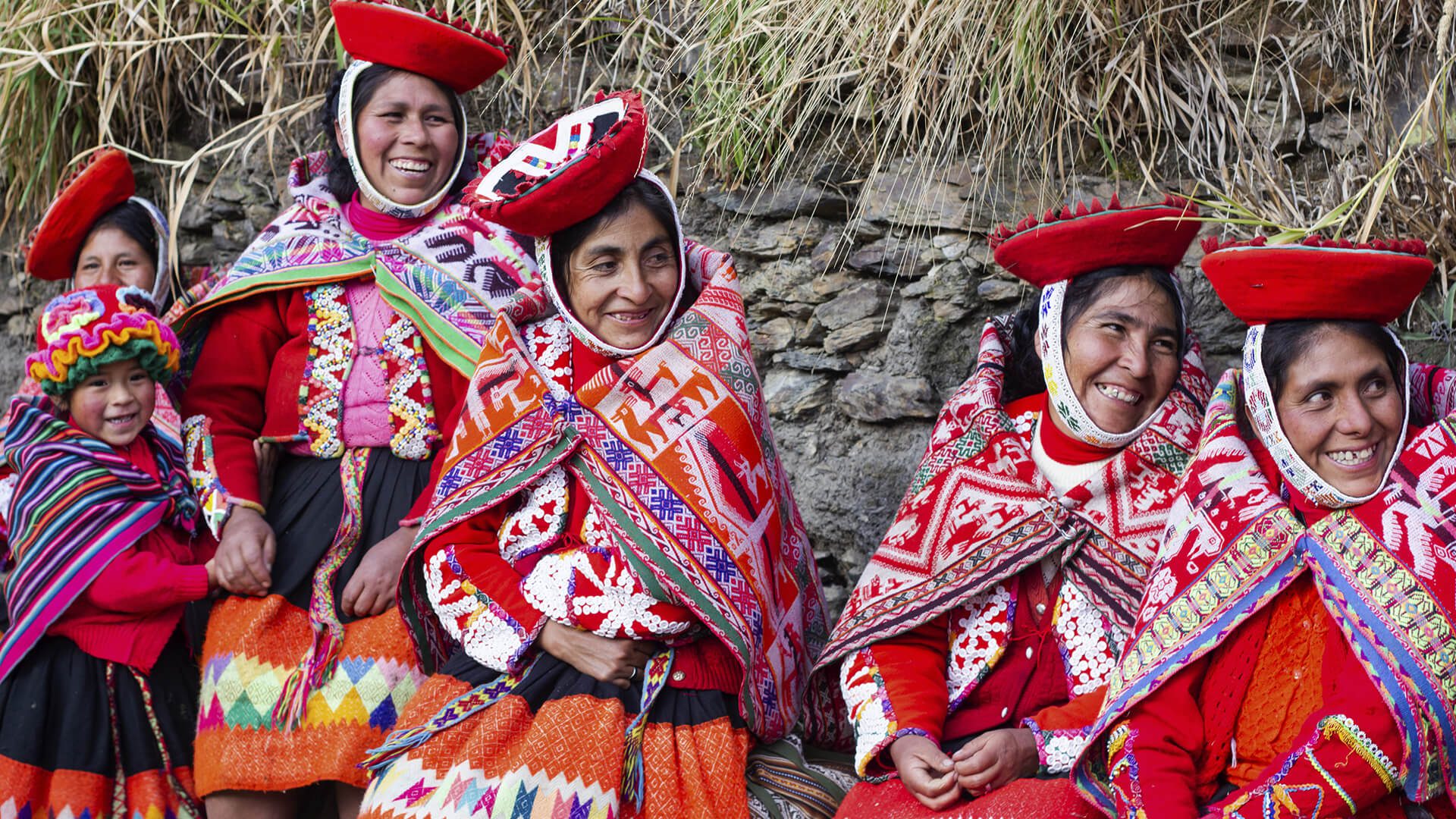 The native Patacancha attire is extremely beautiful; their hats and ponchos are very colorful pieces.