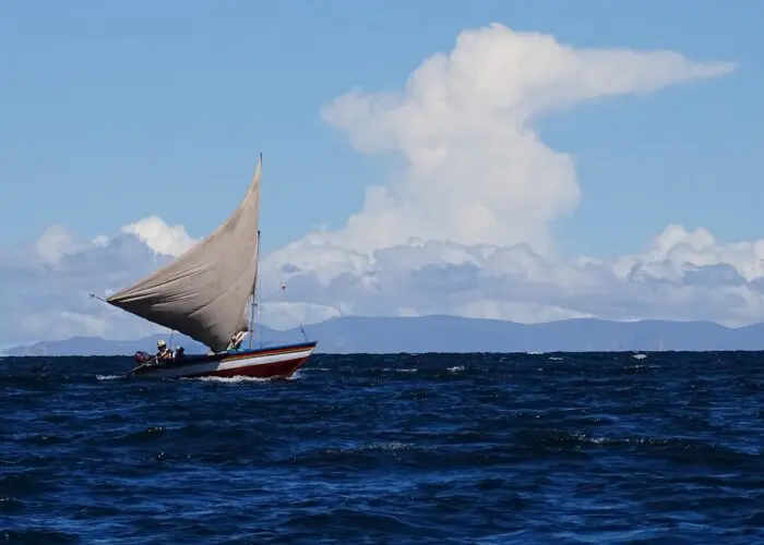 You could soon be sailing the waters of Lake Titicaca in a traditional sailboat with RESPONSible Travel Peru!