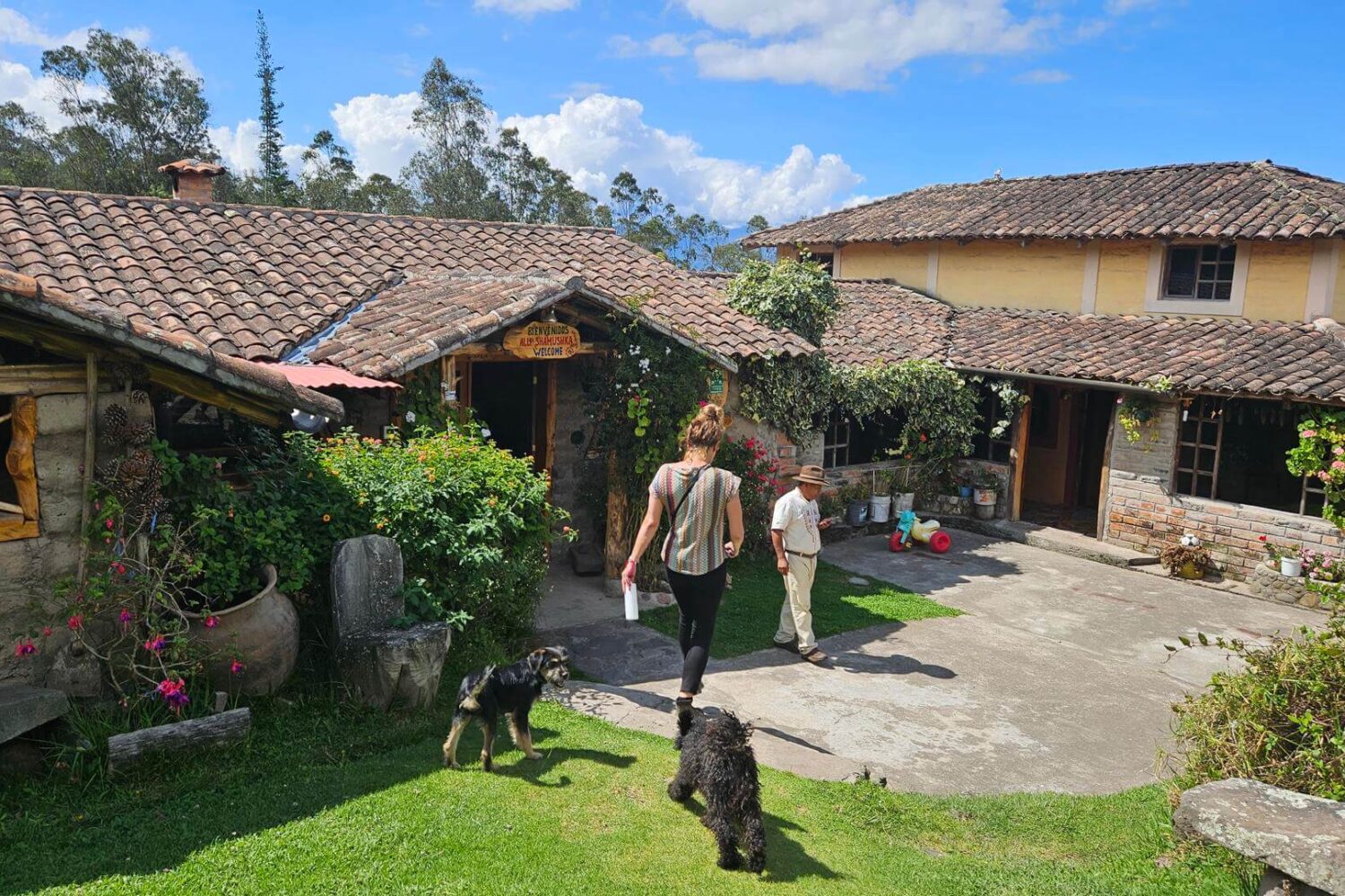 One of the guesthouses in the San Clemente community in northern Ecuador | Community-Based Tourism with Impactful Travel